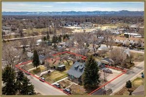Aerial view of 3 properties in Lakewood